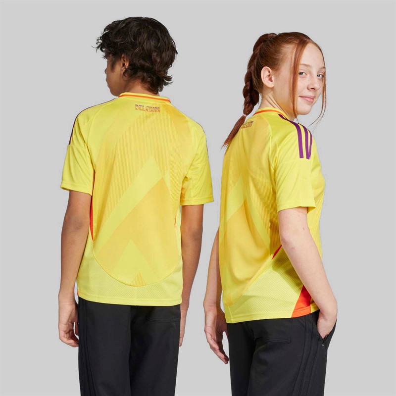 adidas Junior RBFA Belgium 2025 (Womens Team) Away Jersey Impact Yellow