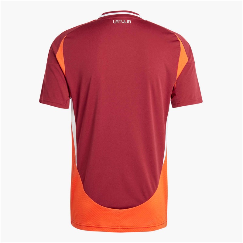 adidas Mens LFF Latvia Home Jersey Tech Copper Blue