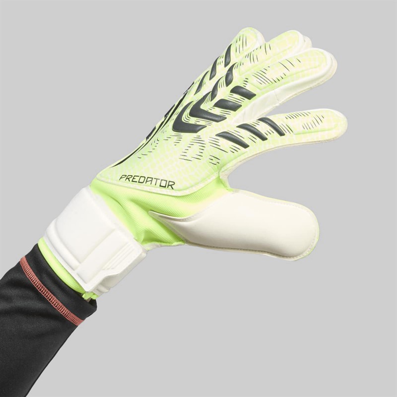 adidas Predator Match Goalkeeper Gloves Lucid Lemon/White/Black