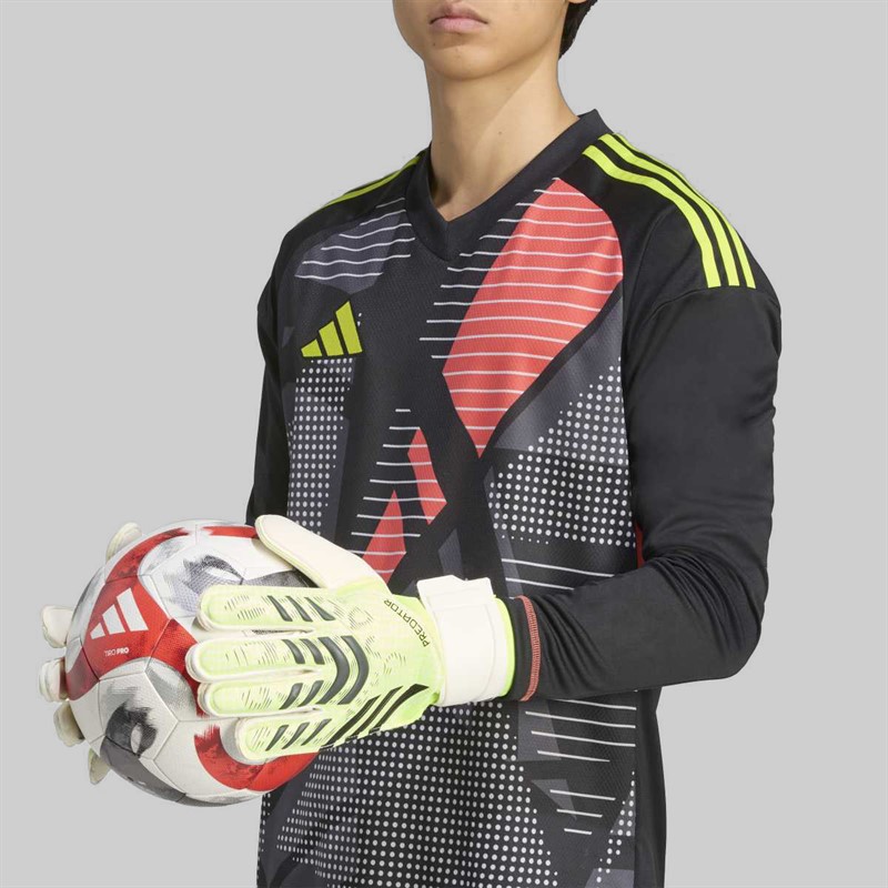 adidas Predator Match Goalkeeper Gloves Lucid Lemon/White/Black