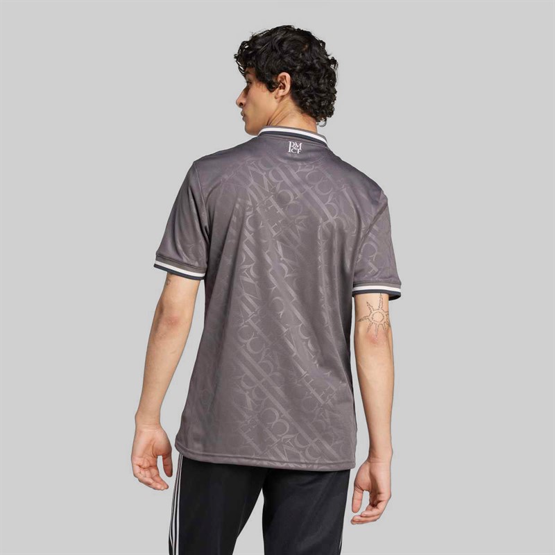 adidas Mens RMCF Real Madrid 24/25 Third Jersey Charcoal