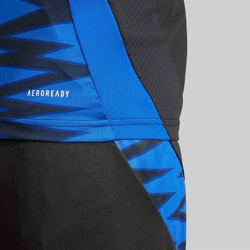 adidas Mens RSCA RC Strasbourg Third Jersey Royal Blue/Black