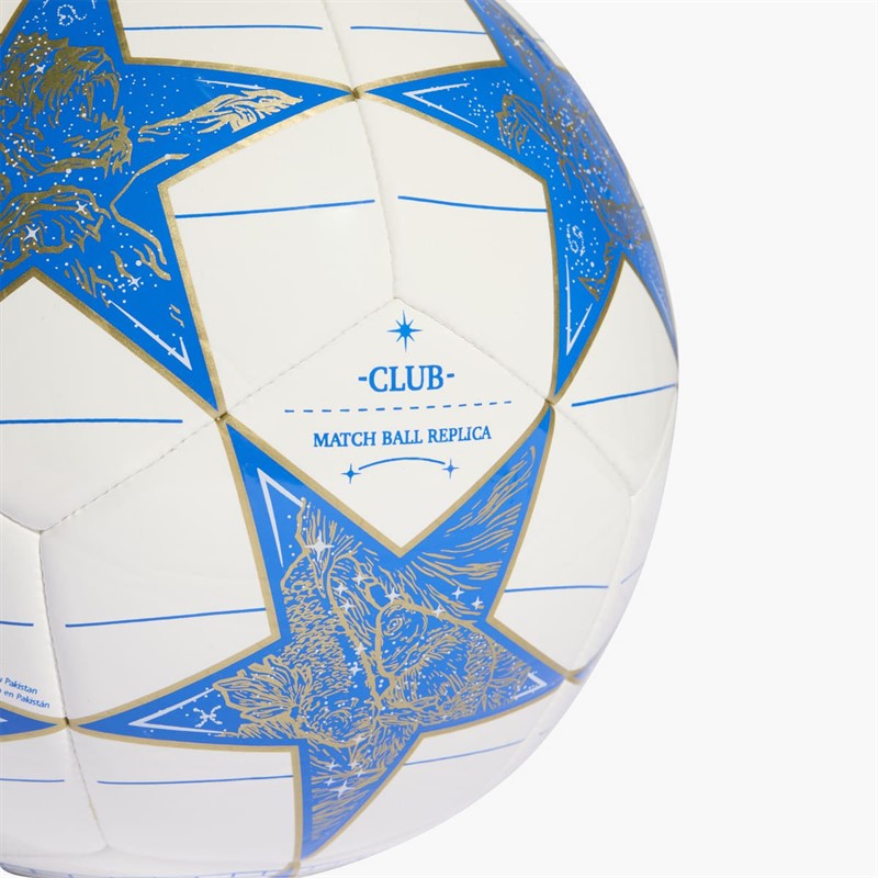 adidas UEFA Champions League Club Training Football White/Blue/Magic Gold