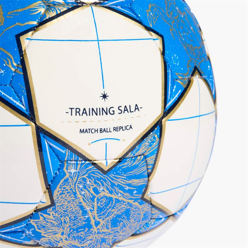 adidas UEFA Champions League Training Sala Football White/Dark Blue/Pantone/Gold Metallic