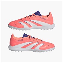 adidas Junior Predator League Coral Blaze Pack TF Astro Turf Football Boots Signal Coral/Cloud White/Beam Orange
