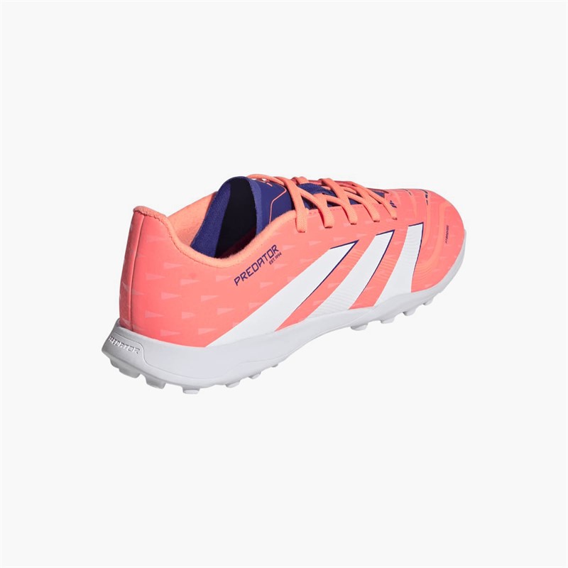 adidas Junior Predator League Coral Blaze Pack TF Astro Turf Football Boots Signal Coral/Cloud White/Beam Orange