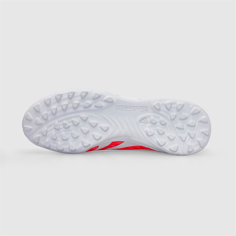 adidas Junior Predator League Laceless Coral Blaze Pack TF Astro Turf Football Boots Signal Coral/Cloud White/Beam Orange