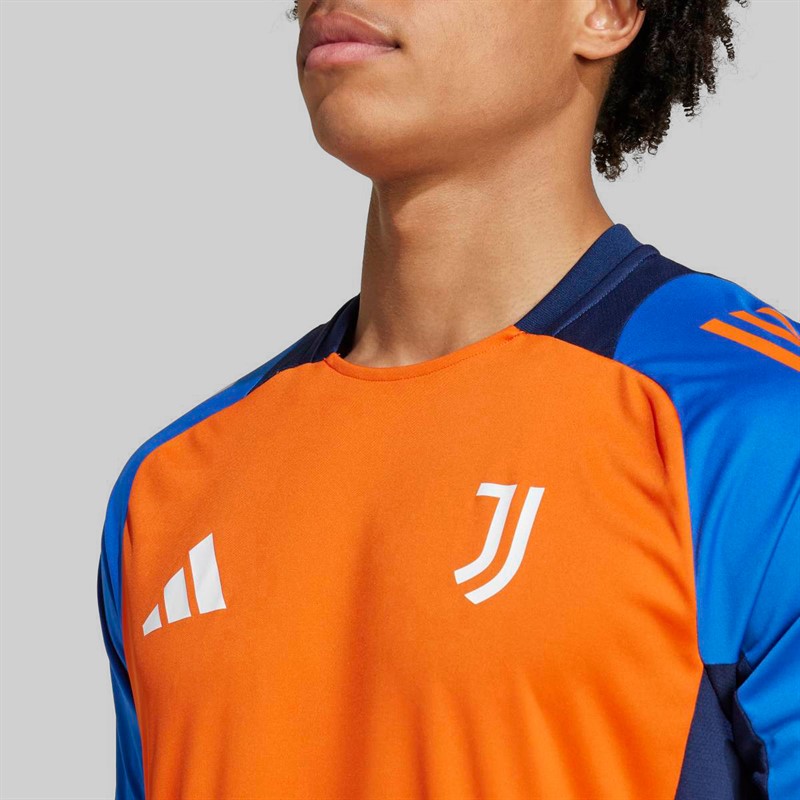 adidas Mens JFC Juventus Tiro 24 Competition Training Jersey Team Orange