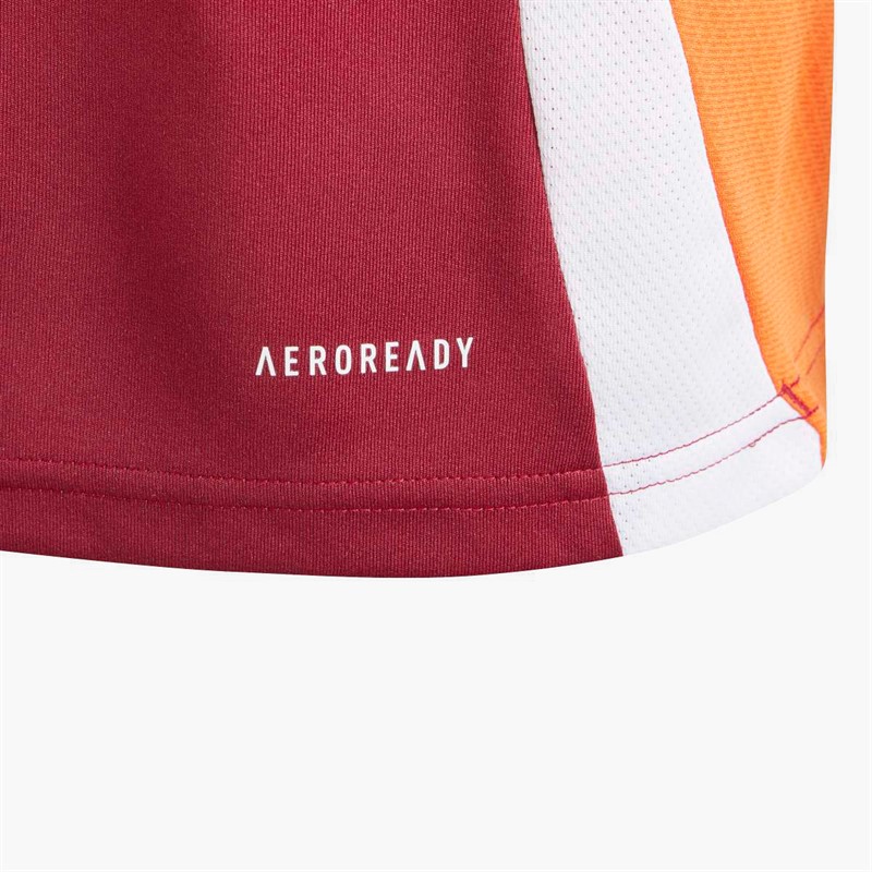 adidas Junior LFF Latvia Home Jersey Tech Copper Blue