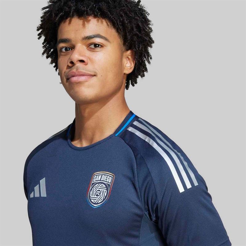 adidas Mens SCFC San Diego FC 25/26 Authentic Home Jersey Night Navy