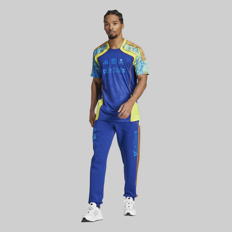 adidas Mens OP Orlando Pirates X NTS UBP Jersey Mystery Ink/Unity Orange/Bluebird/Semi Solar Yellow