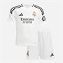 adidas Kids RMCF Real Madrid 24/25 Home Mini Kit White/White