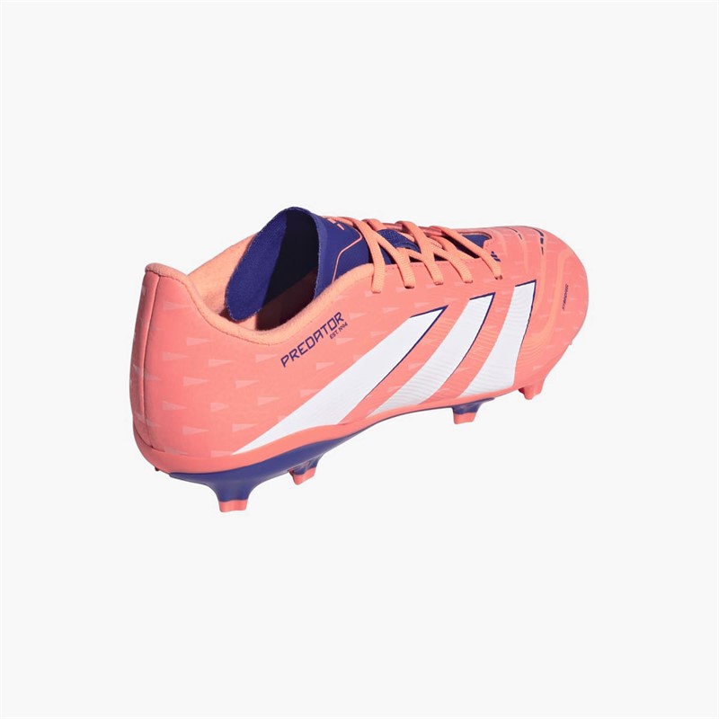 adidas Junior Predator League Coral Blaze Pack FG/MG Firm/Multi Ground Football Boots Signal Coral/Cloud White/Beam Orange