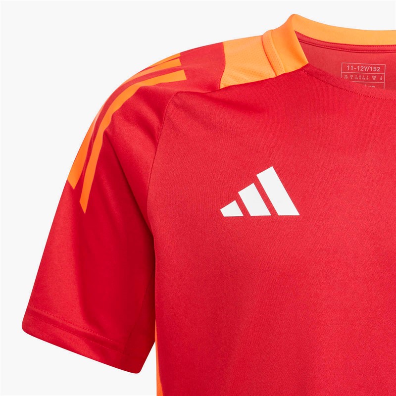 adidas Junior OL Olympique Lyonnais Training Jersey Team Power Red