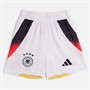 adidas Junior Germany Euro 2024 Home Shorts White