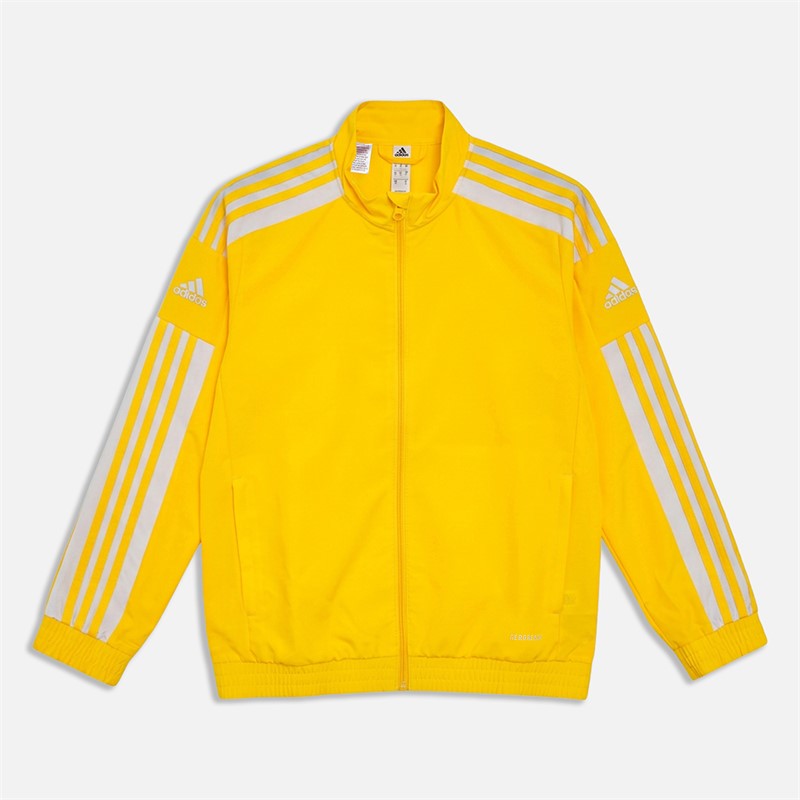 Buy adidas Junior Squadra 21 Track Jacket Team Yellow/White