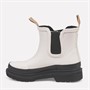 Ilse Jacobsen Bottes en Caoutchouc Ankel Femme Blanc