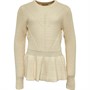 KIDS ONLY Pulls Kogkatia Peplum CP Fille Ecru