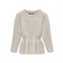 KIDS ONLY Pulls Childrens Kmgkatia Peplum CP Fille Ecru