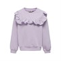 KIDS ONLY Sweatshirts Kogofelia Frill O-Neck Bo Fille Lilas
