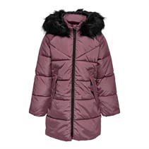 KIDS ONLY Junior Parka Mørk Lyserød