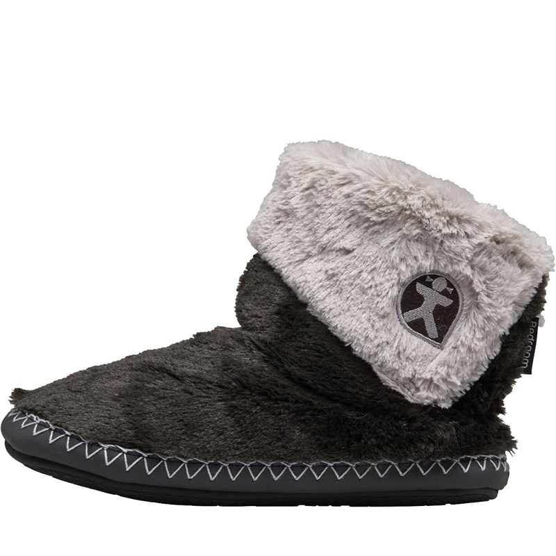 Buy Bedroom Athletics Womens Audrey Short Faux Fur Slipper Boots