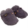 Bedroom Athletics Womens Isla Luxury Faux Fur Mules Mulberry