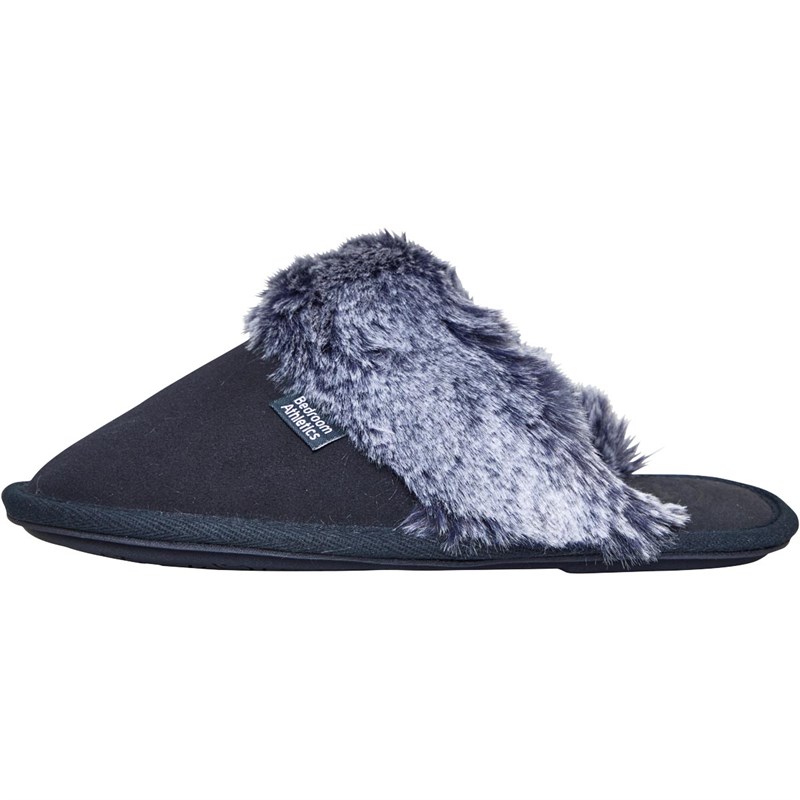 Bedroom Athletics Womens Bethany Mule Slippers Peacoat Navy