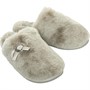 Bedroom Athletics Womens Amber Mule Slippers Trace Grey