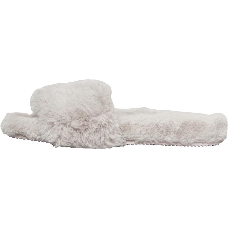 Bedroom Athletics Womens Amaia Vegan Faux Fur Slide Slippers Aquarelle