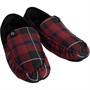 Bedroom Athletics Mens Benedict Moccasin Slippers Merlot Check