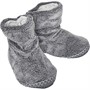 Bedroom Athletics Womens Ursula Bootie Slippers Washed Grey