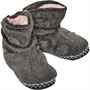 Bedroom Athletics Womens Ursula Bootie Slippers Washed Black