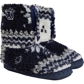 Mens fairisle slipper boots best sale