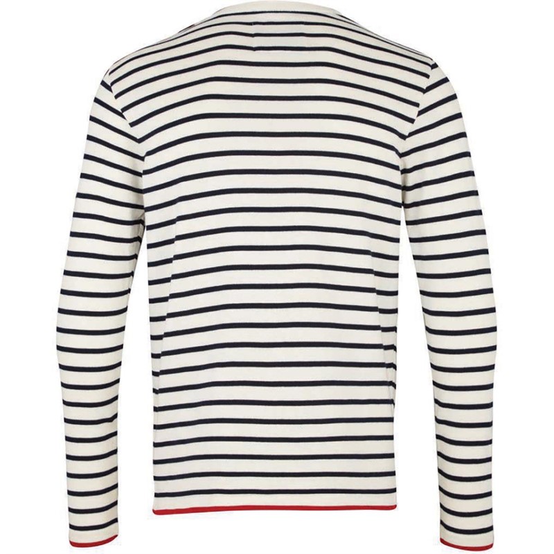 Kronstadt Heren Oscar Crew Neck jumpers Gebroken Wit