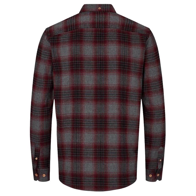 Kronstadt Herre Johan Langærmet shirts Rød