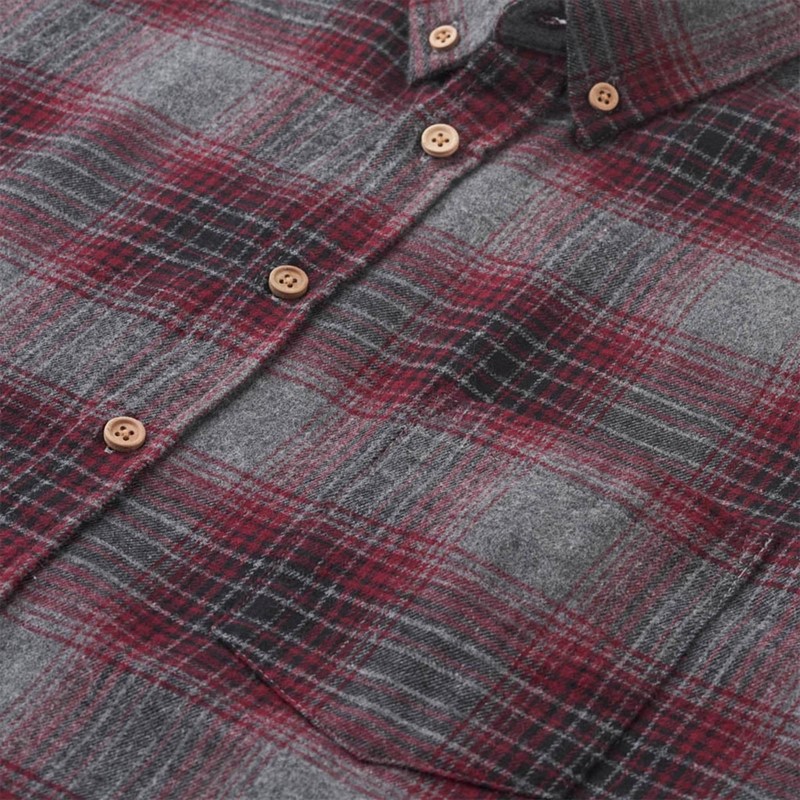 Kronstadt Herre Johan Langærmet shirts Rød