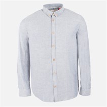 Kronstadt Heren Johan Diego Katoenen Shirt Navy Mix