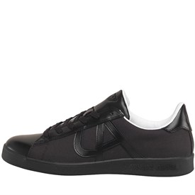 Armani Jeans Męskie Buty Sportowe Czarny