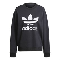 adidas Originals Damen Trefoil Sweatshirts Schwarz