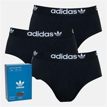 adidas Originals Heren Comfort Flex 3 Strepen Drie Pak Onderbroeken Zwart