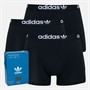 adidas Originals Mens Comfort Flex 3 Stripes Three Pack Trunks Black