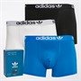adidas Originals Heren Comfort Flex 3 Strepen Drie Pack Boxers Zwart/Blauw/Wit