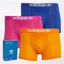 adidas Originals Herre Comfort Flex 3 Striber Tre Pak Underbukser Marineblå/Orange/Pink