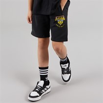 adidas Originals Boys Graphic Fleece Shorts Black