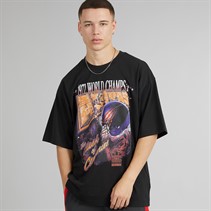 adidas Originals Mens Adilenium Season 3 Fan Graphic T-Shirt Black