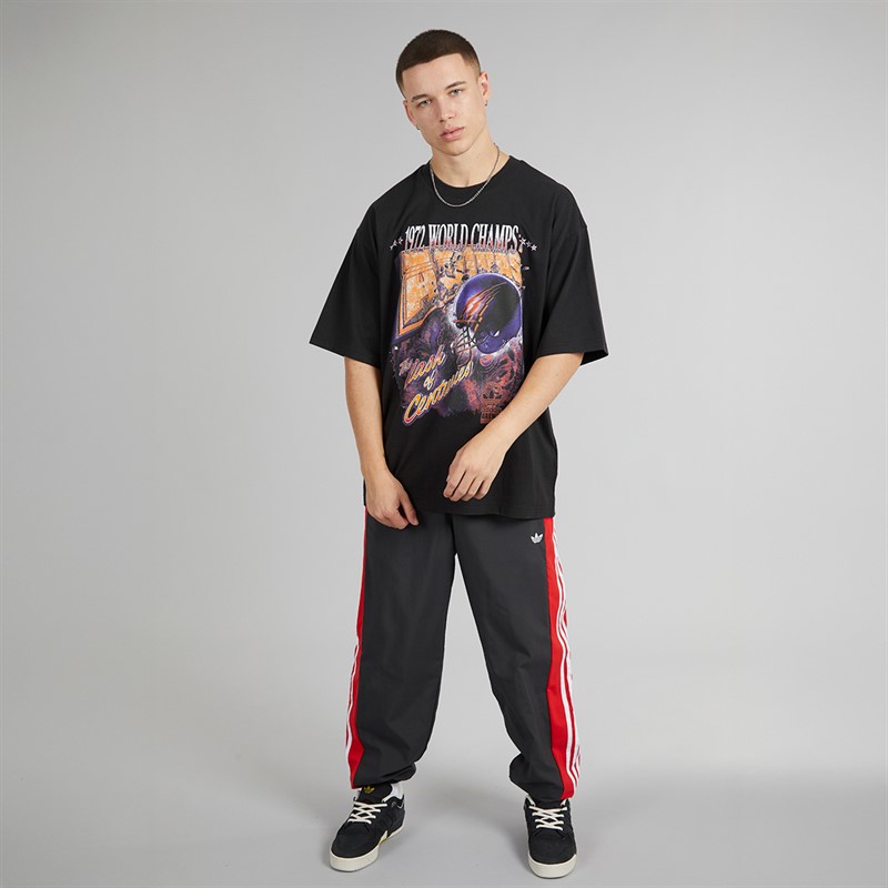 adidas Originals Mens Adilenium Season 3 Fan Graphic T-Shirt Black
