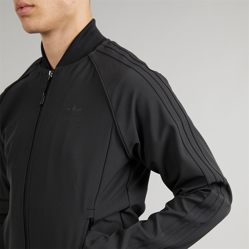 adidas Originals Mens Superstar Bonded Track Top Black