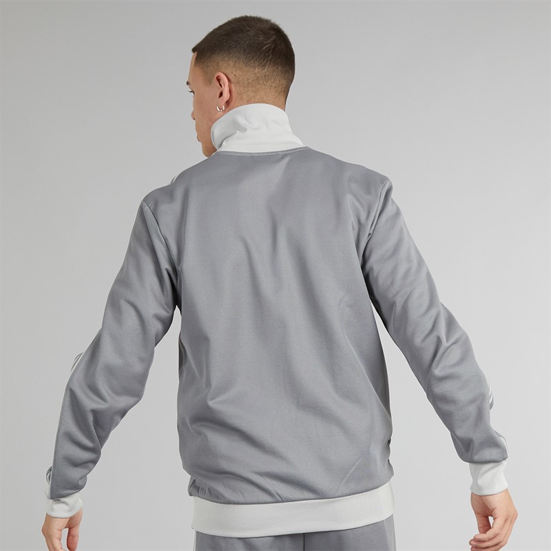 adidas Originals Mens Adicolor Classics Beckenbauer Track Top Grey Three/Grey Two