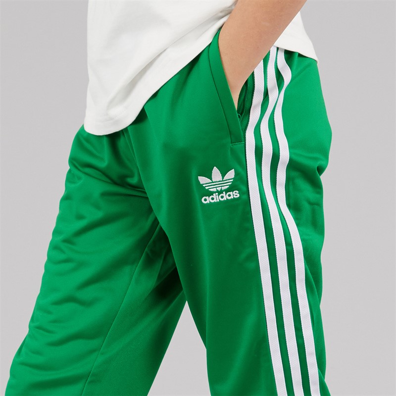 adidas Originals Junior Boys Adicolor Superstar Track Pants Green/White